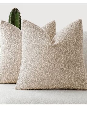 Oatmeal 18"X18" Pillow Covers Set Of 2